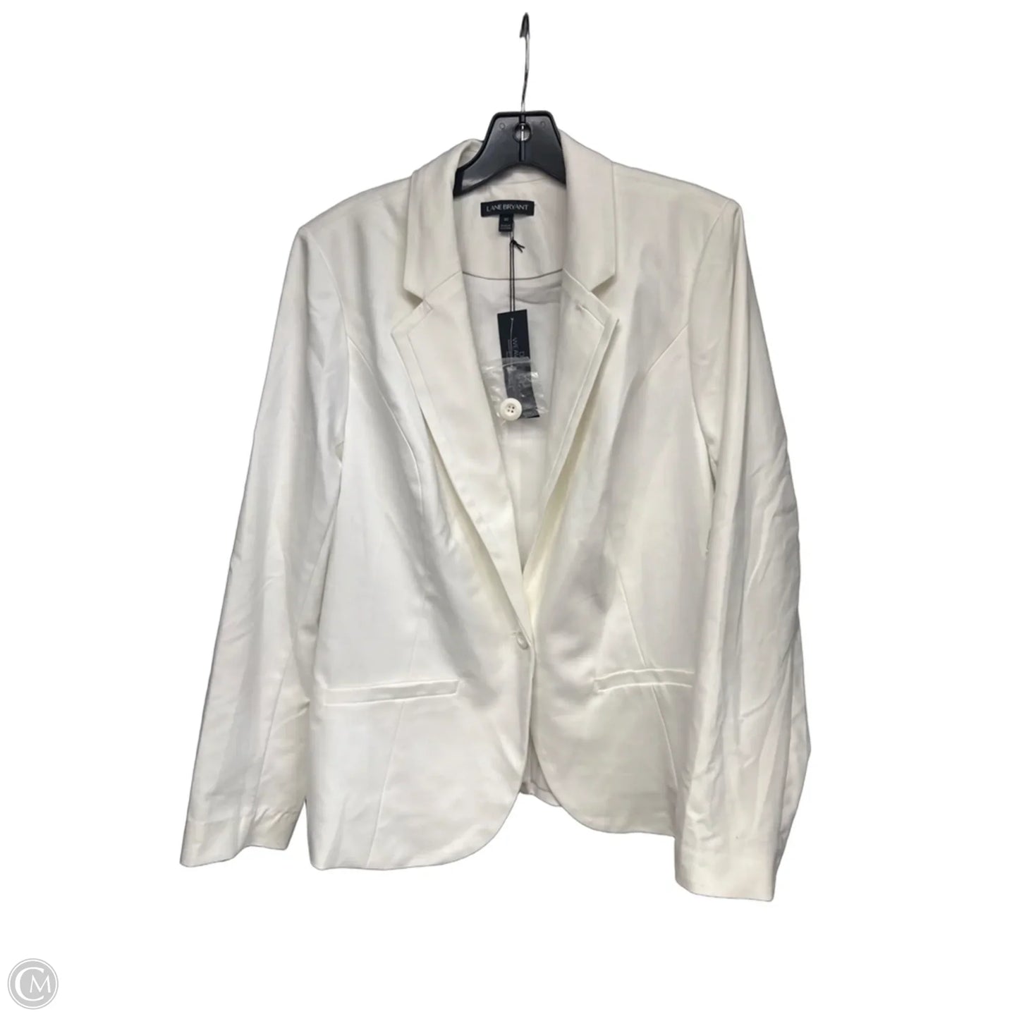 Blazer By Lane Bryant In White, Size: 20