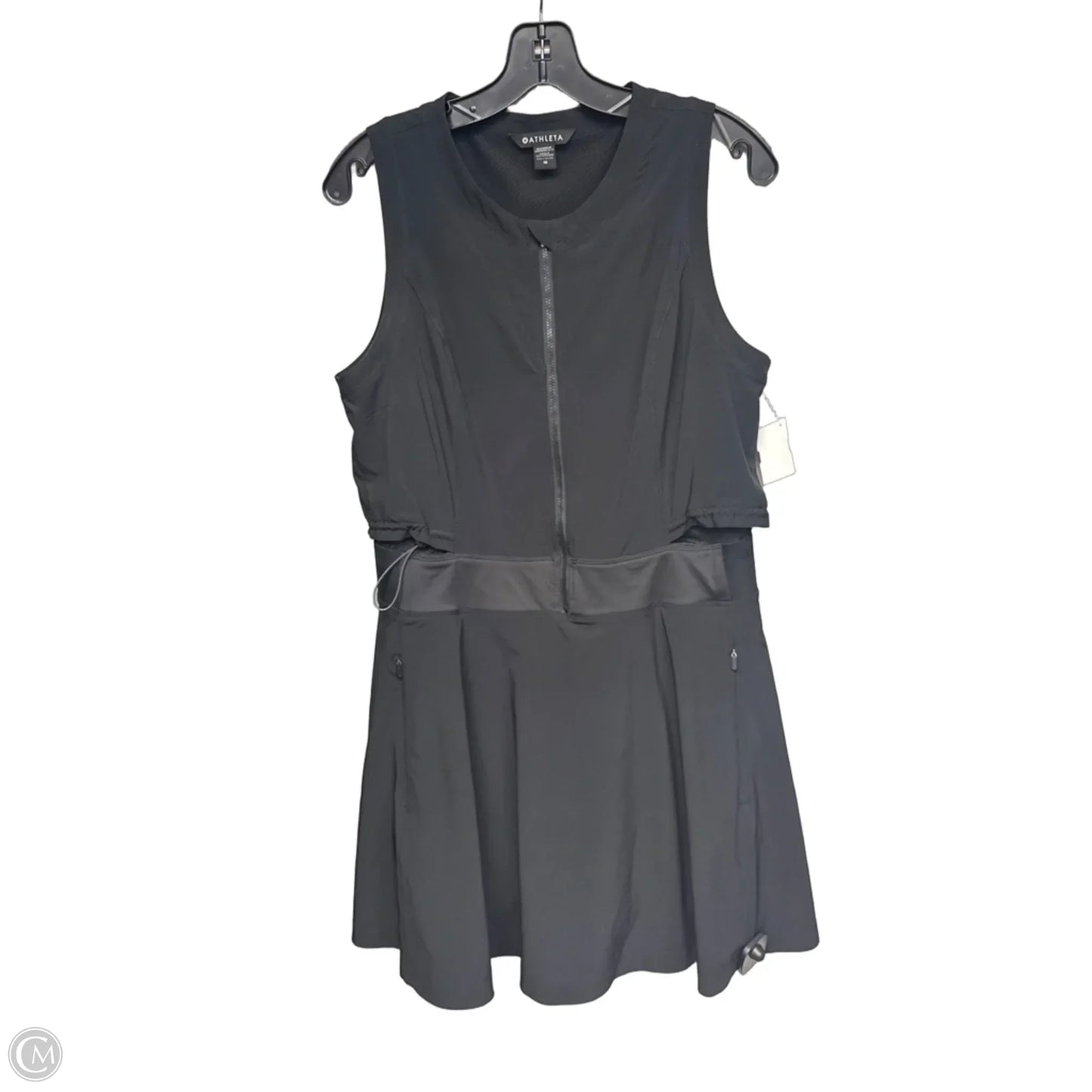 Athletic Dress By Athleta In Black, Size: 10