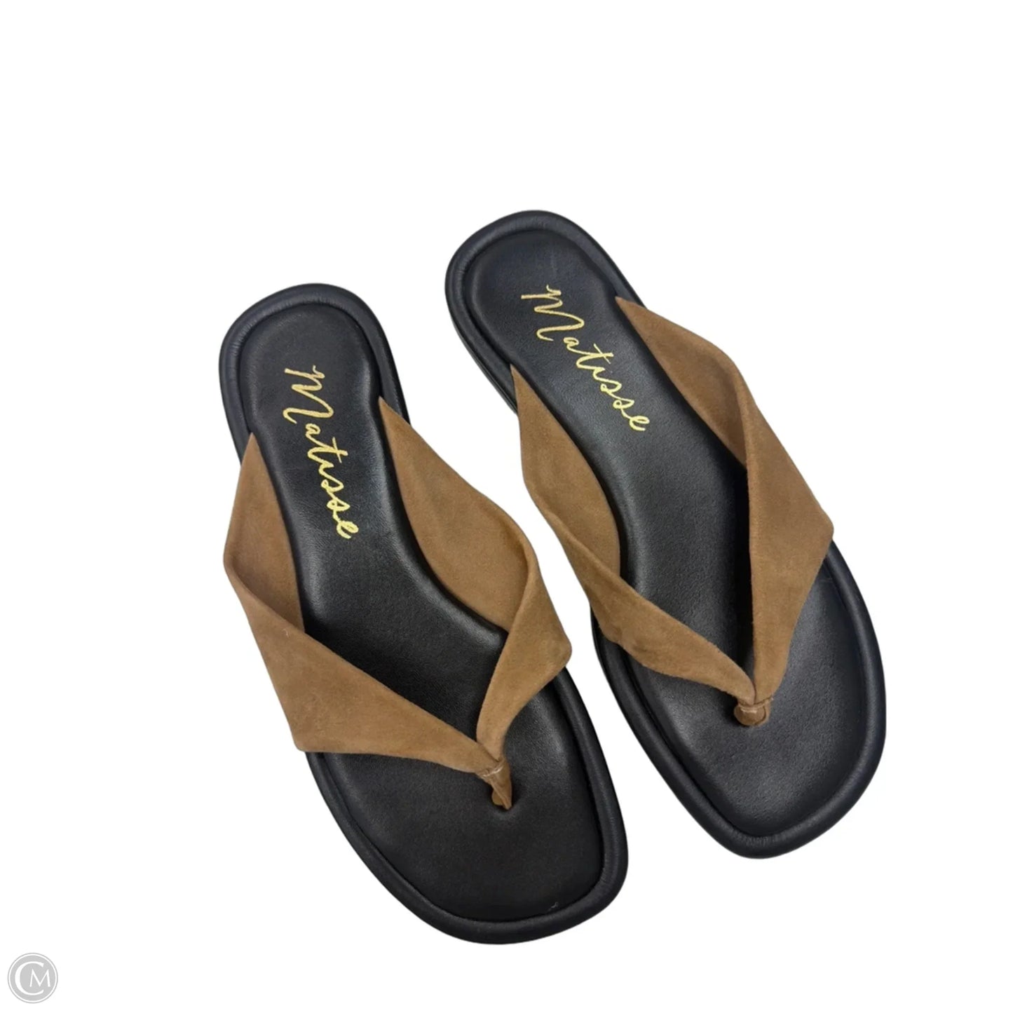 Sandals Flip Flops By Matisse In Brown, Size: 8