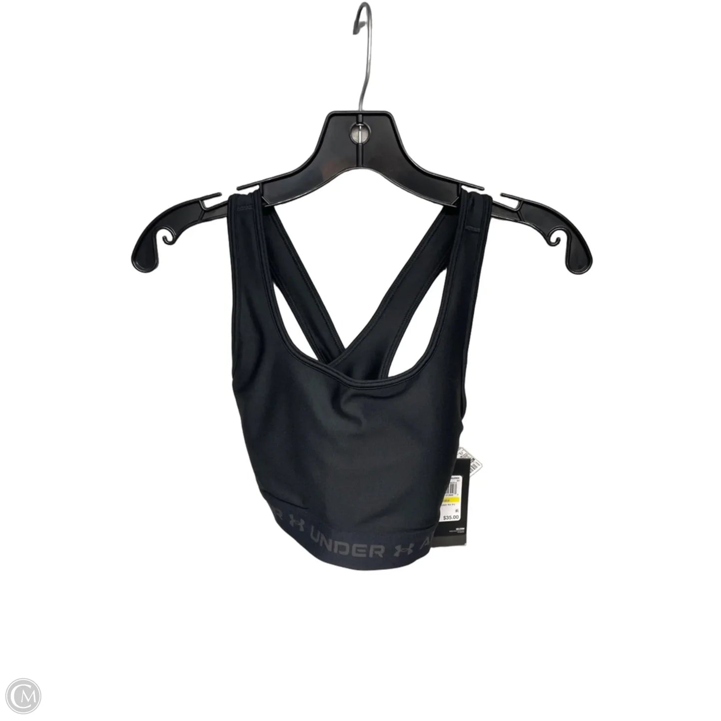 Athletic Bra By Under Armour In Black, Size: M