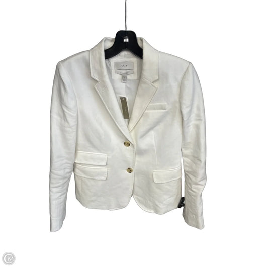 Blazer By J. Crew In White, Size: 6