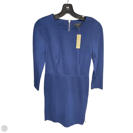 Dress Work By J. Crew In Blue, Size: 4