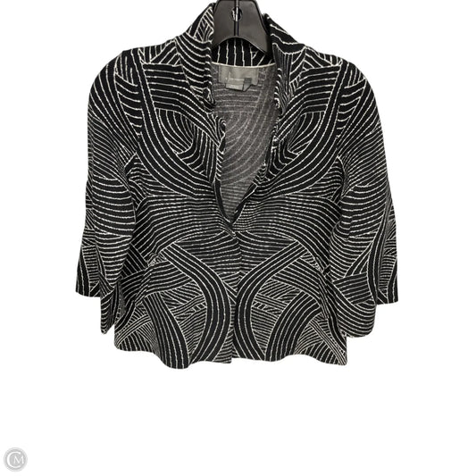 Sweater By Anthropologie In Black & White, Size: Xs