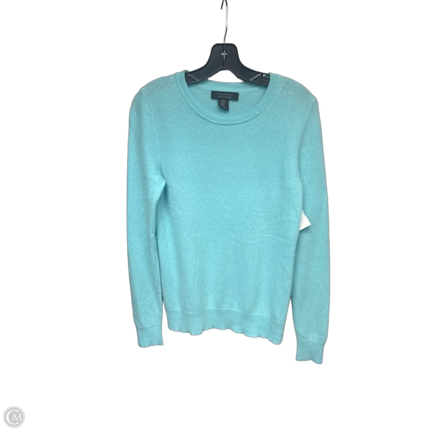 Sweater Cashmere By Tahari In Aqua, Size: M