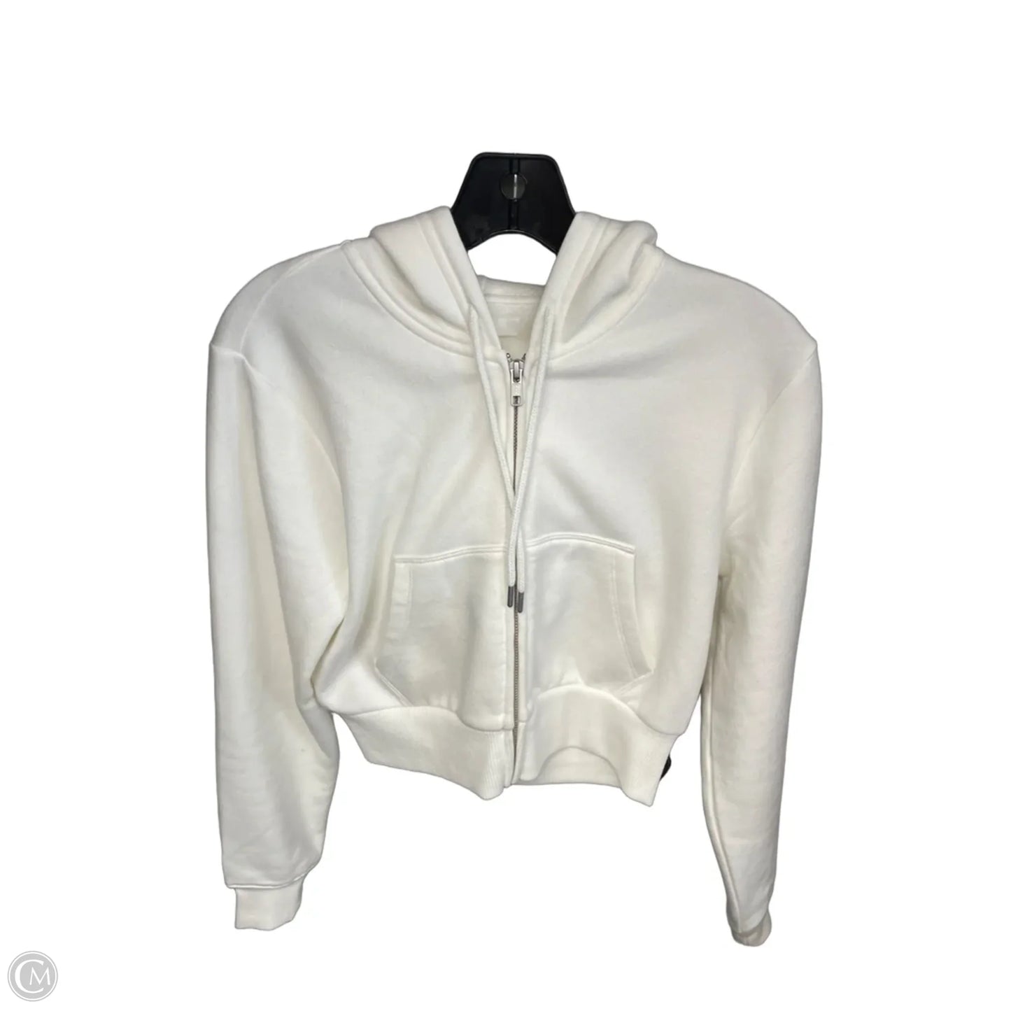 Sweatshirt Hoodie By Bp In White, Size: S