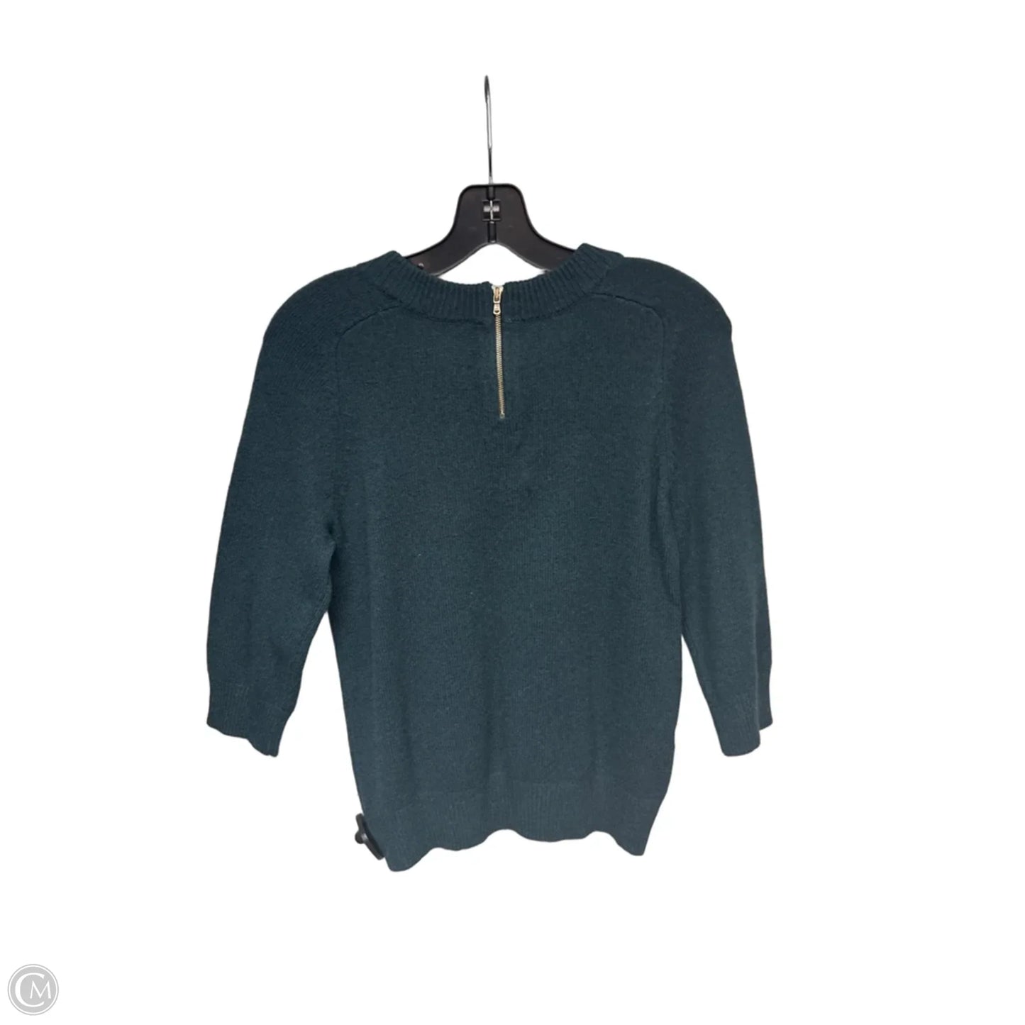 Sweater By Ann Taylor In Black & Green, Size: Mp
