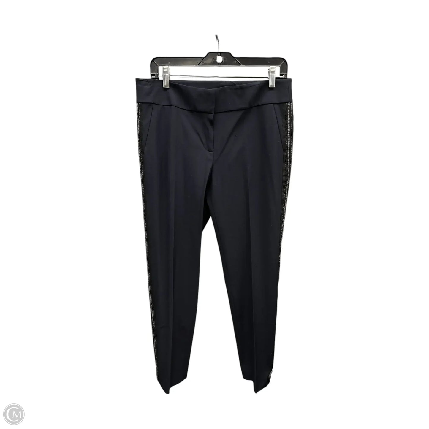 Pants Cropped By Ann Taylor In Navy, Size: 6