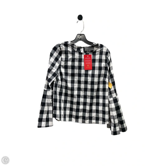 Top Long Sleeve Basic By Sunday In Brooklyn In Black & White, Size: S