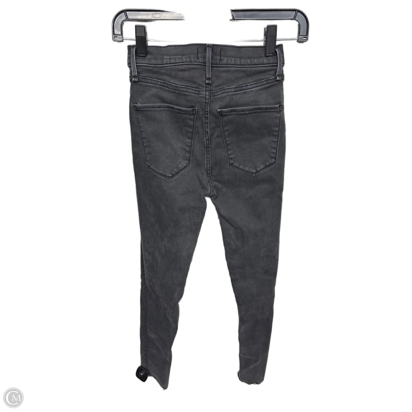 Jeans Skinny By Abercrombie And Fitch In Black, Size: 0p