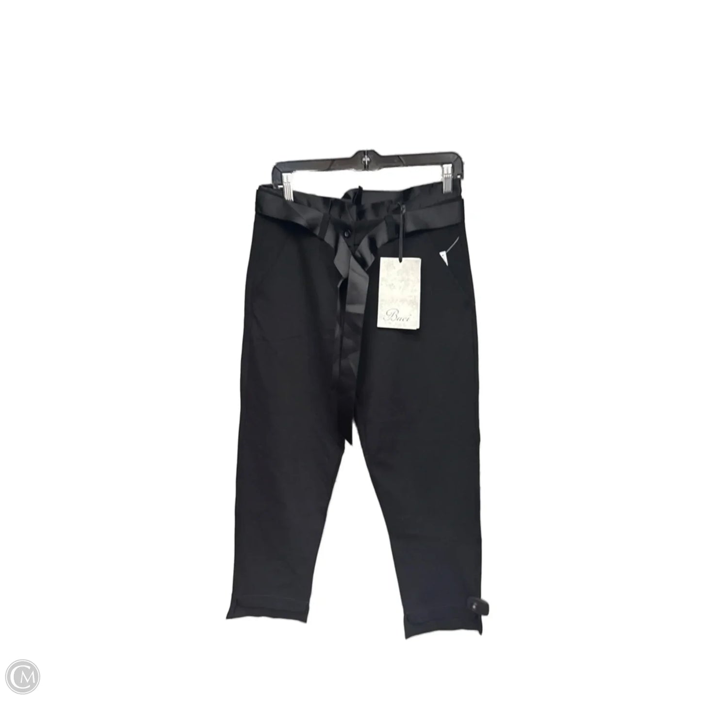 Pants Cropped By Clothes Mentor In Black, Size: Xl