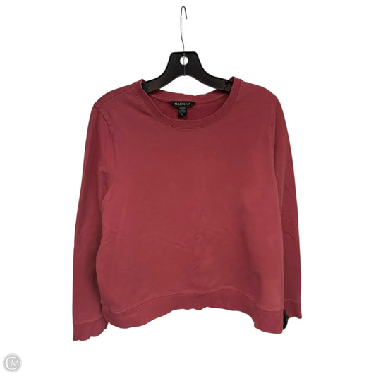 Athletic Sweatshirt Crewneck By Athleta In Red, Size: Xl
