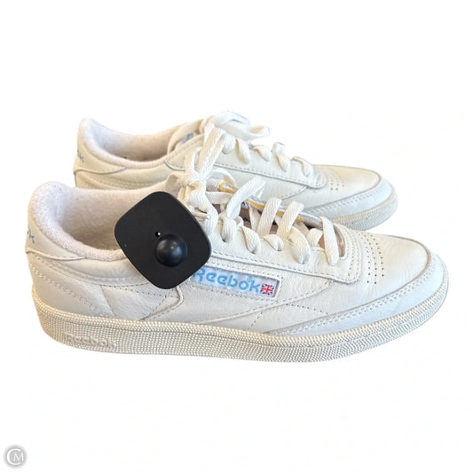 Shoes Athletic By Reebok In Cream, Size: 6