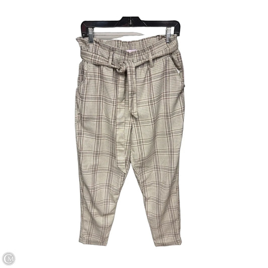 Pants Dress By So In Tan & White, Size: M