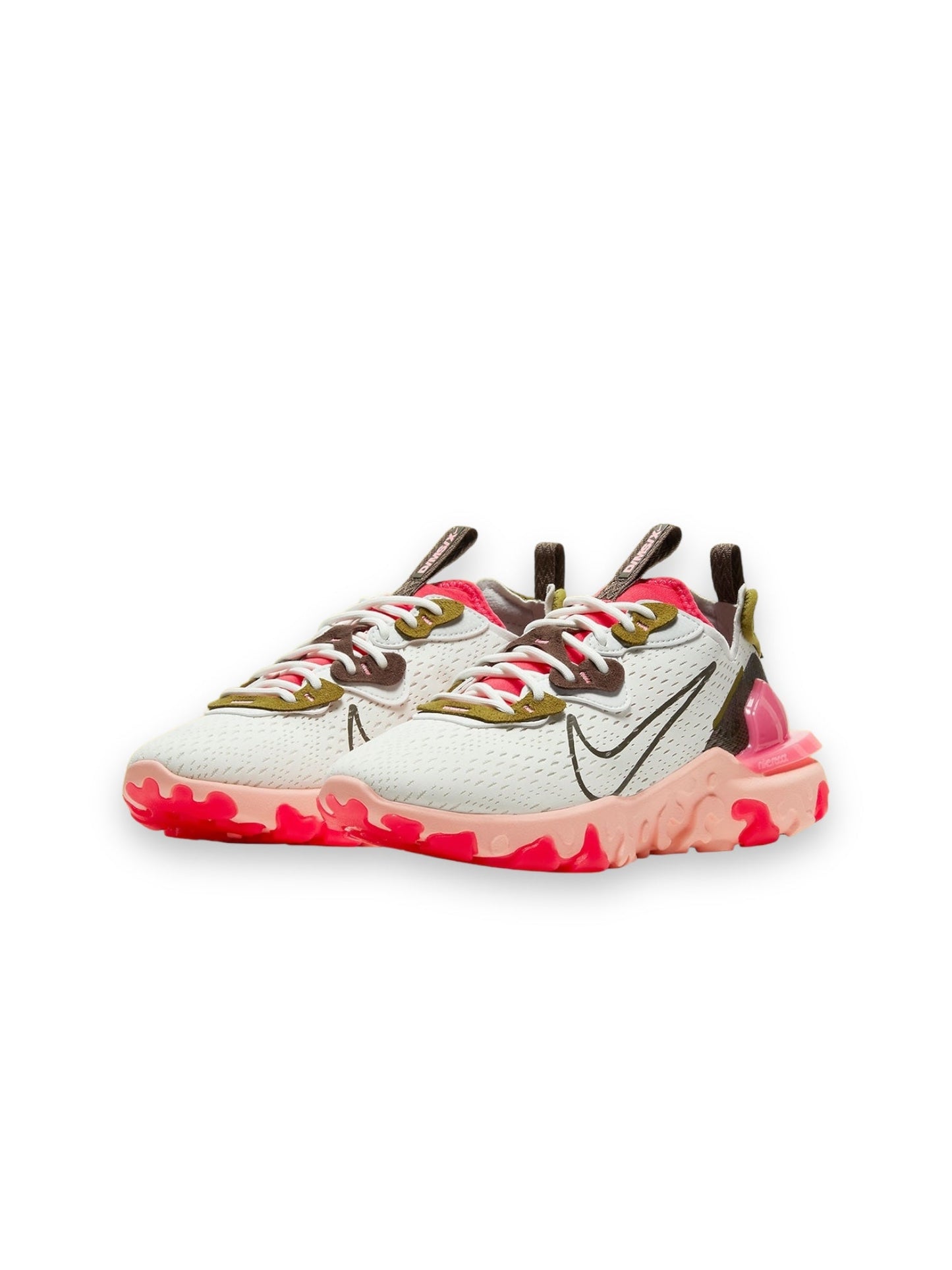 Shoes Sneakers By Nike In White Pink, Size: 7.5