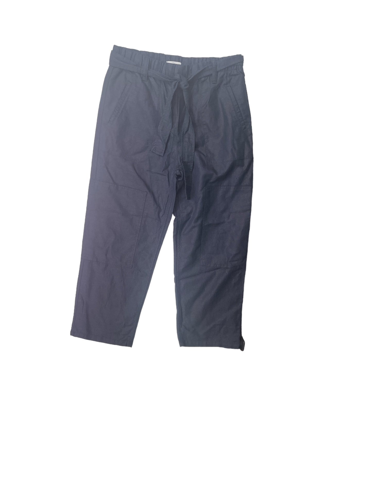 Navy Pants Cropped Gap, Size S