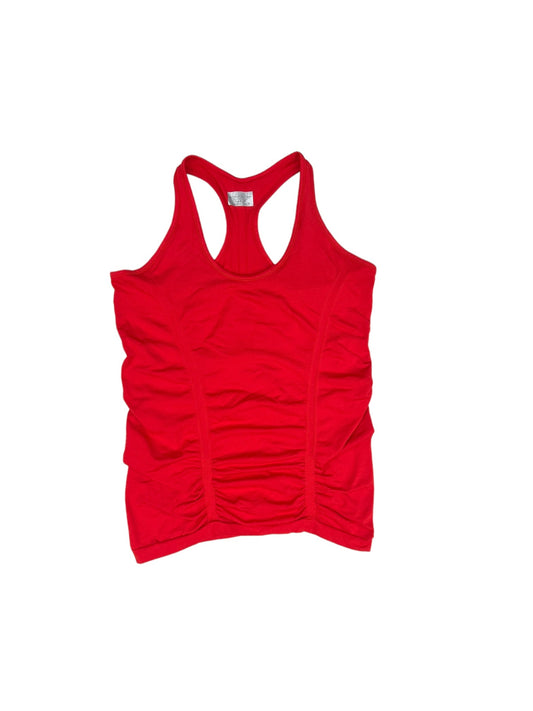 Red Athletic Tank Top Athleta, Size Xl