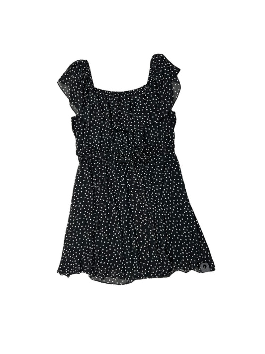 Black & White Dress Casual Short Lane Bryant, Size 24