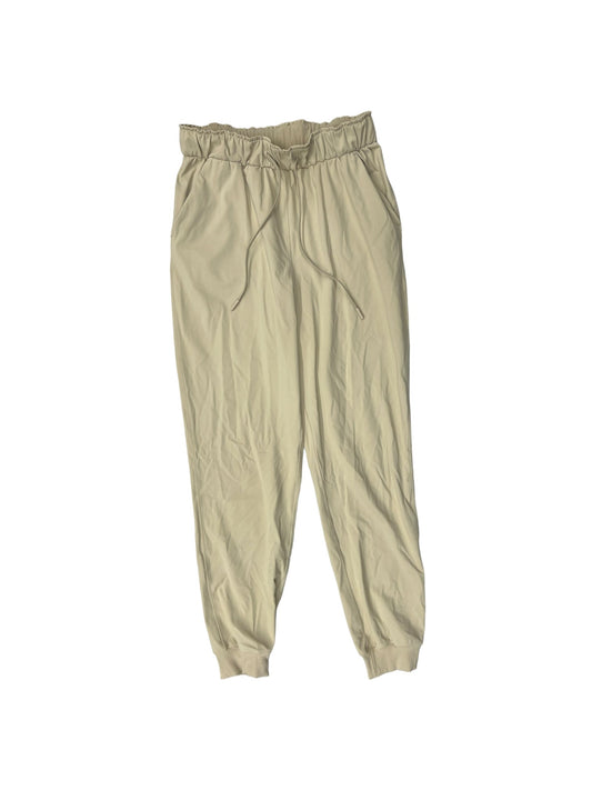 Cream Athletic Pants Lululemon, Size 6