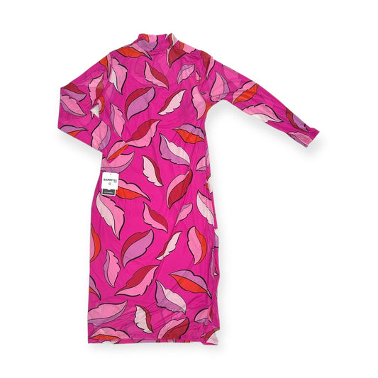 Pink Dress Casual Midi Target, Size 1x