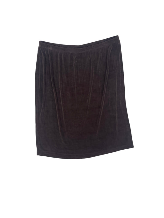 Brown Skirt Mini & Short Chicos, Size 2
