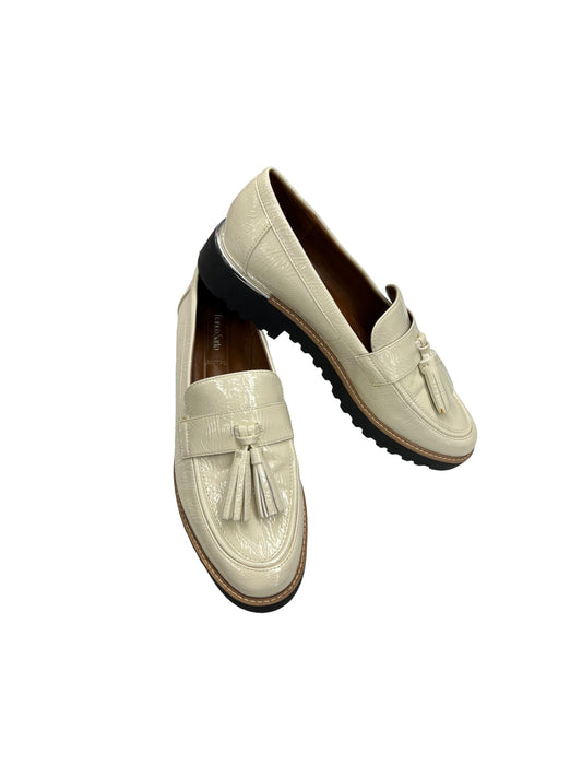 Cream Shoes Flats Franco Sarto, Size 10