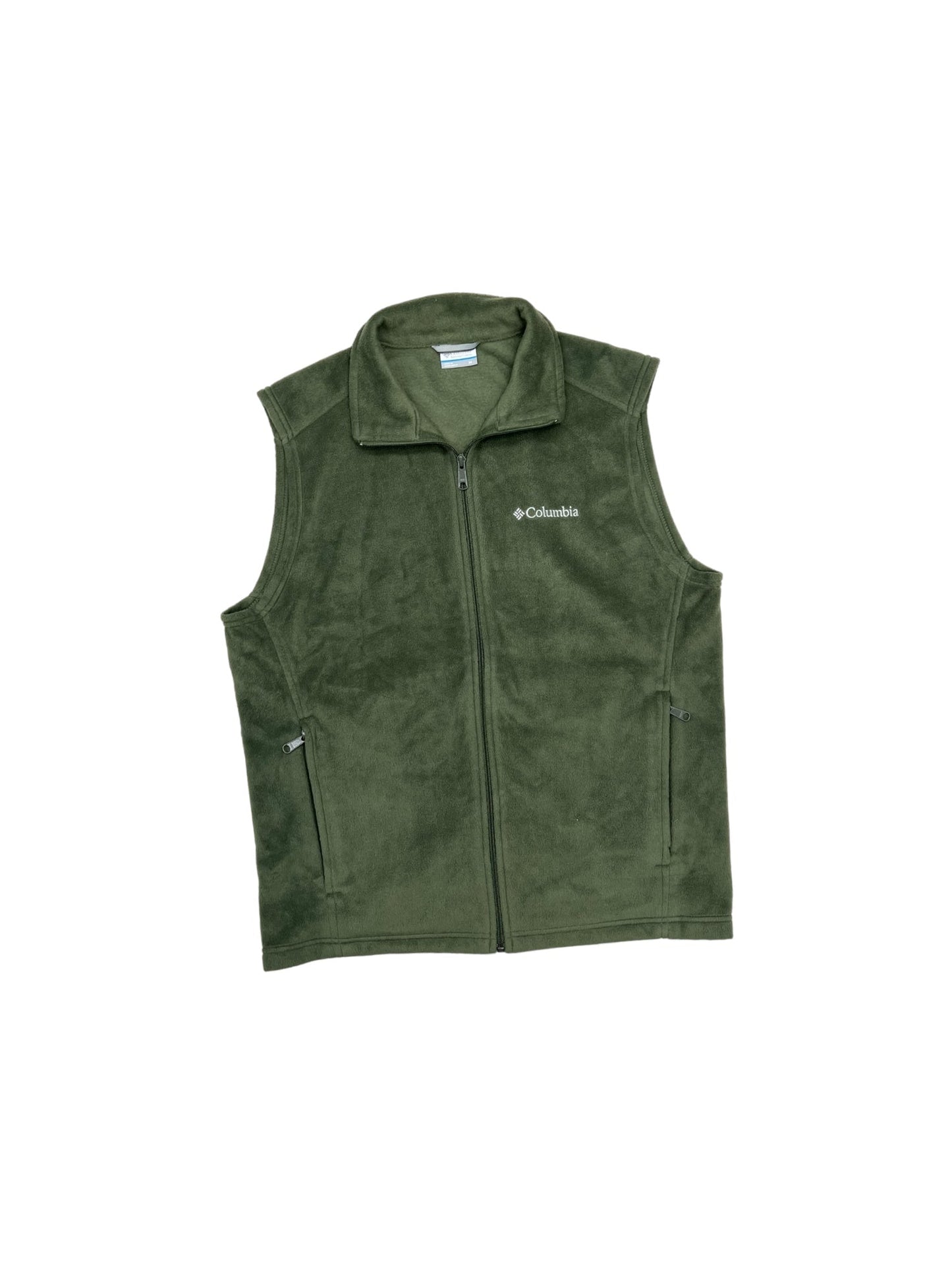 Vest Fleece By Columbia In Green, Size: M