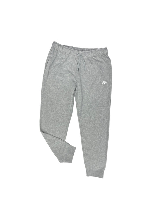 Athletic Pants By Nike In Grey, Size: L