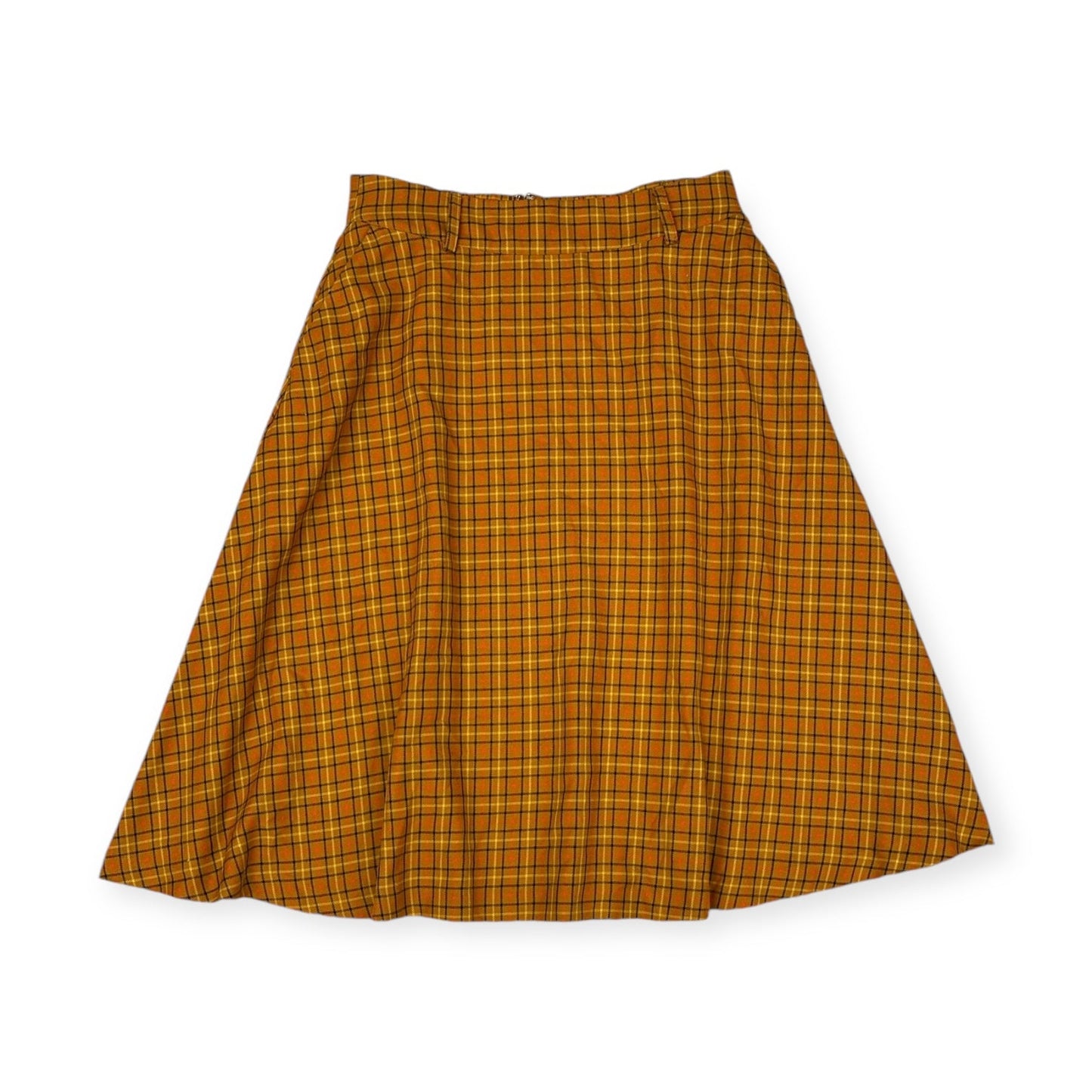 Skirt Midi By Modcloth In Plaid Pattern, Size: M