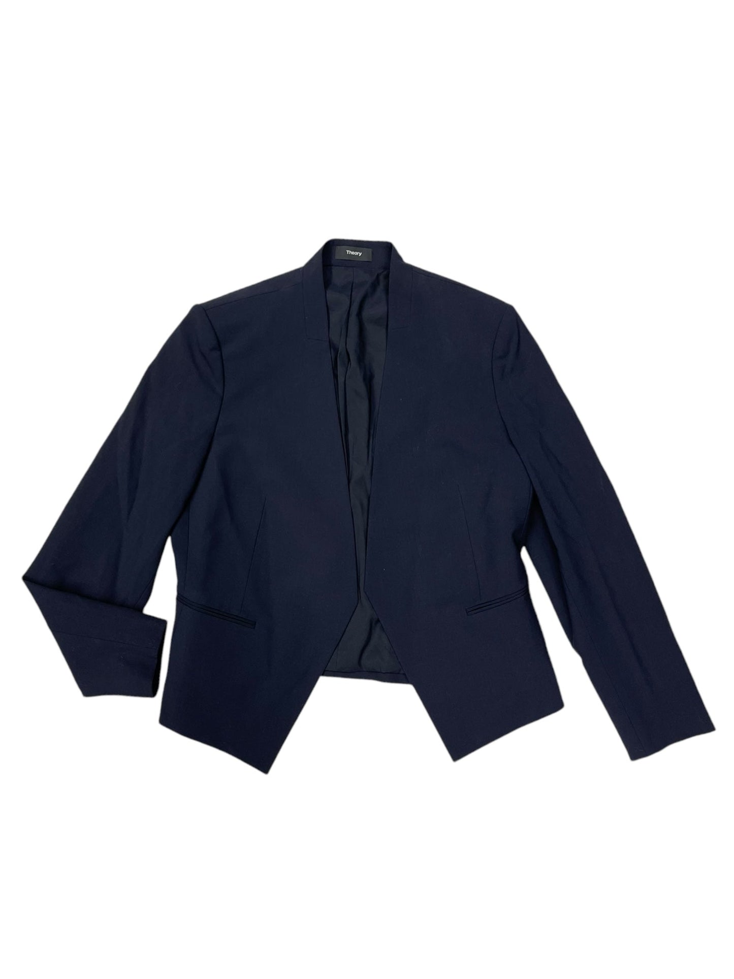 Blazer By Theory In Navy, Size: 14