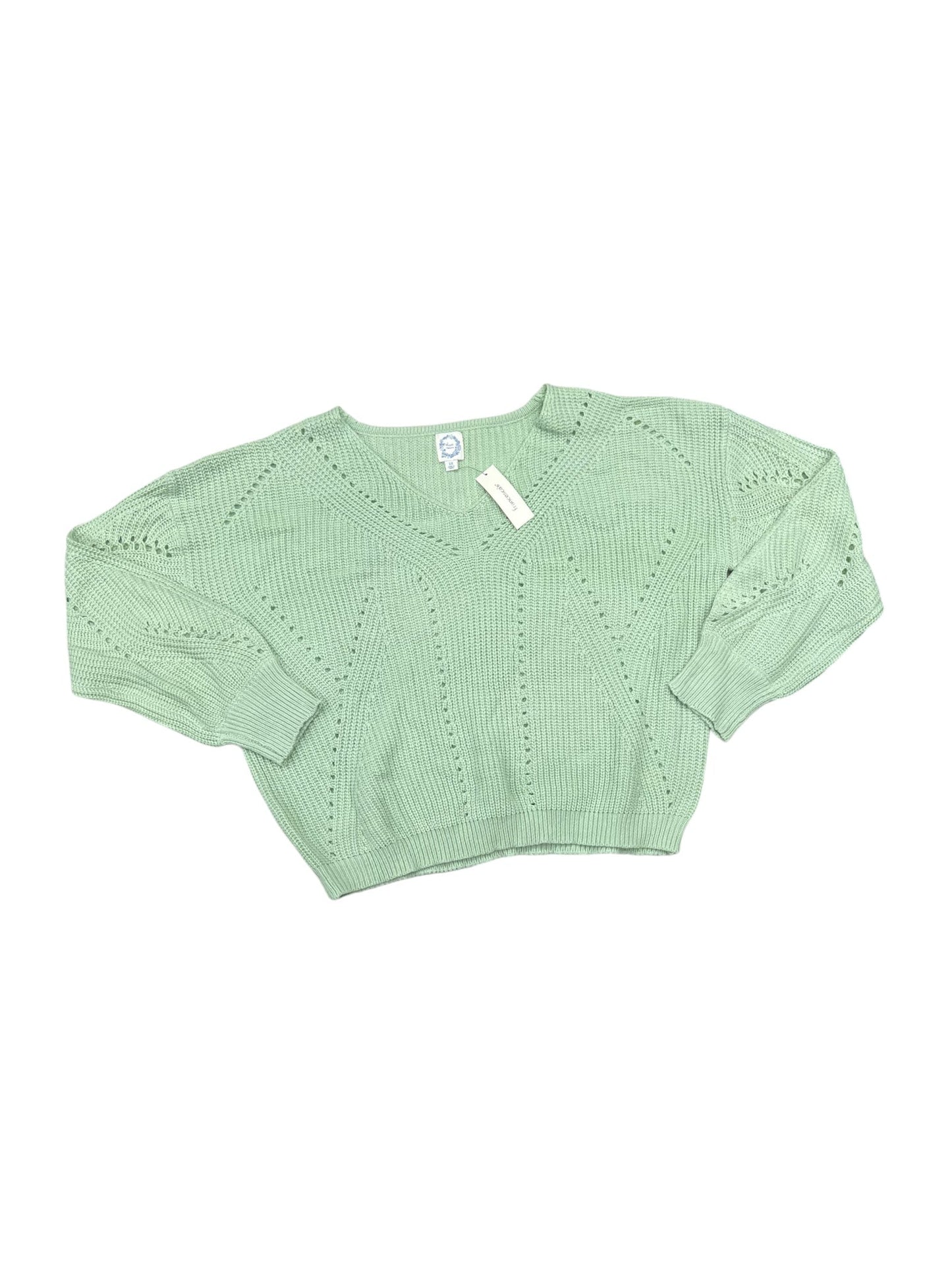 Sweater By Blue Rain In Green, Size: 3x