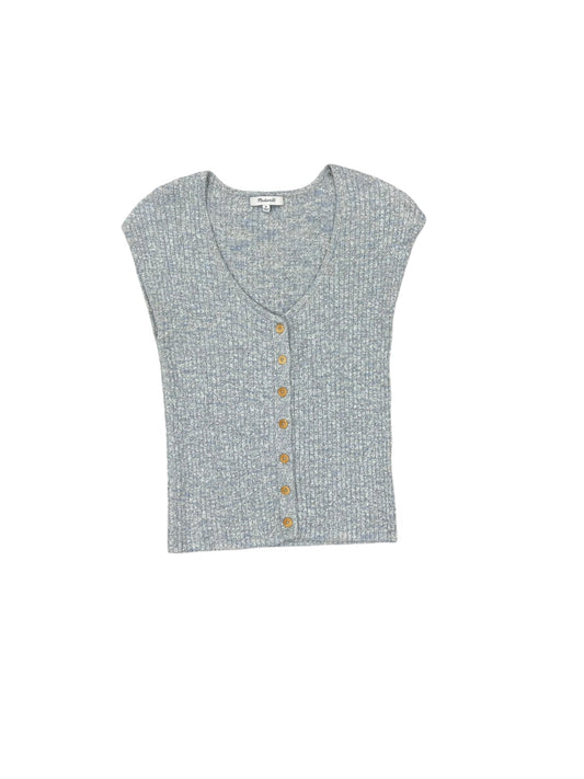 Top Sleeveless By Madewell In Blue, Size: M