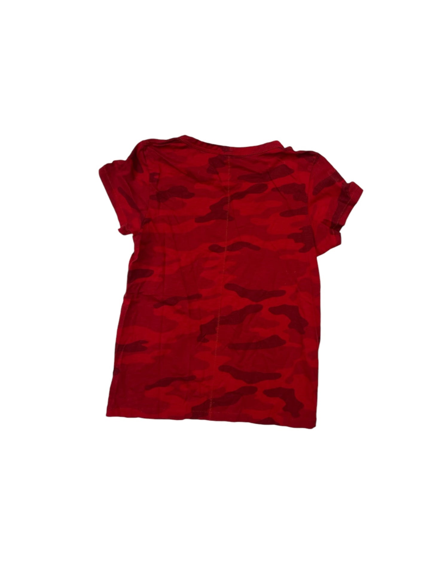 Top Short Sleeve By Rag And Bone In Camouflage Print, Size: M