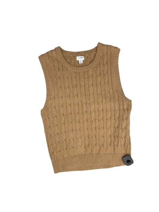 Vest Sweater By J. Crew In Tan, Size: M