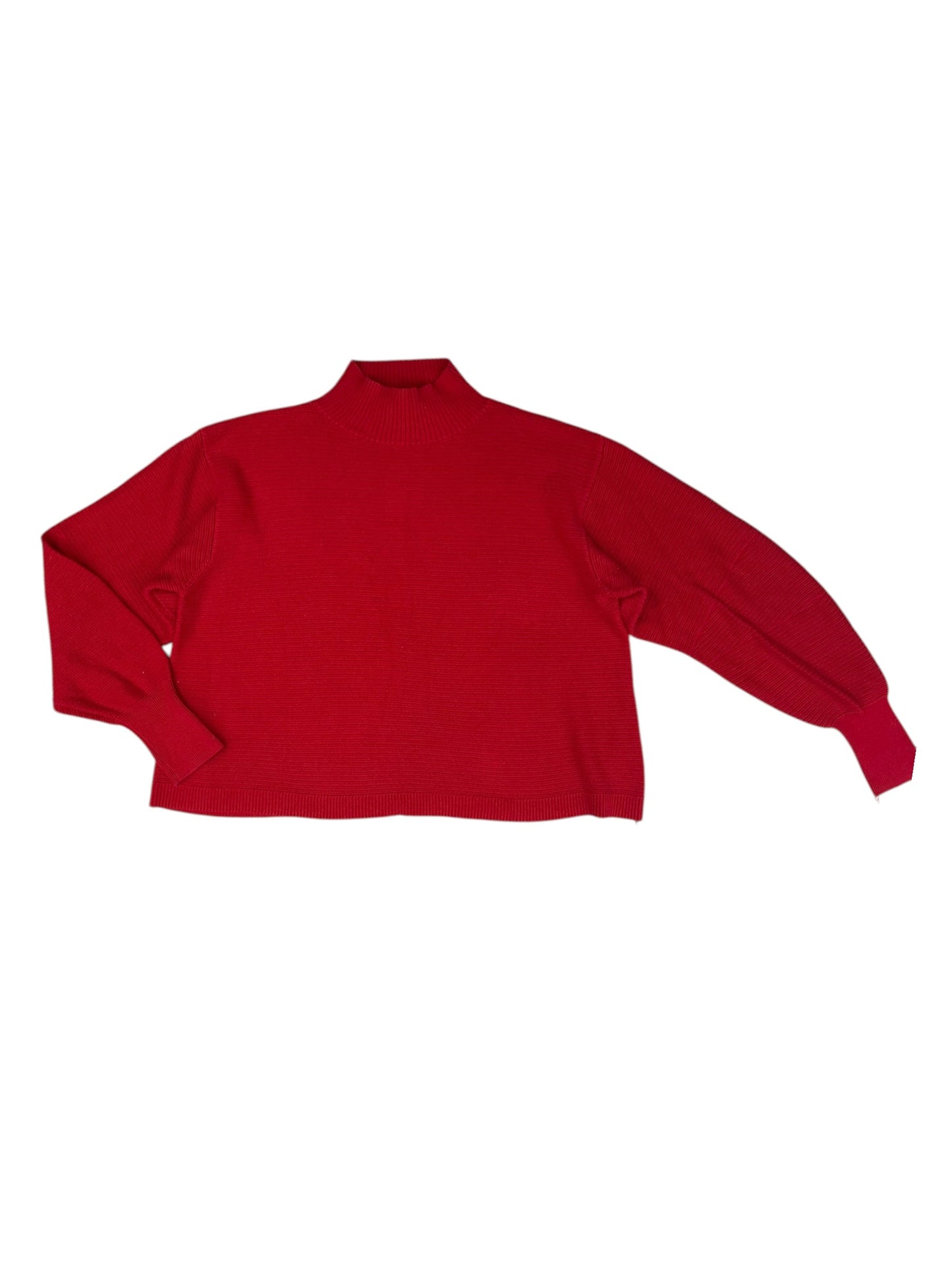 Sweater By Topshop In Red, Size: 12