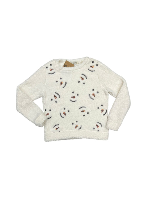 Sweater By Chance or fate In Cream & Orange, Size: M