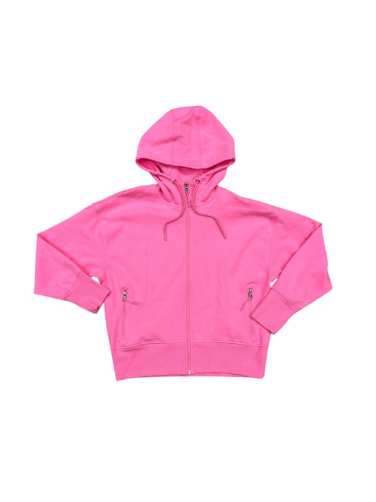 Athletic Sweatshirt Hoodie By Old Navy In Pink, Size: L