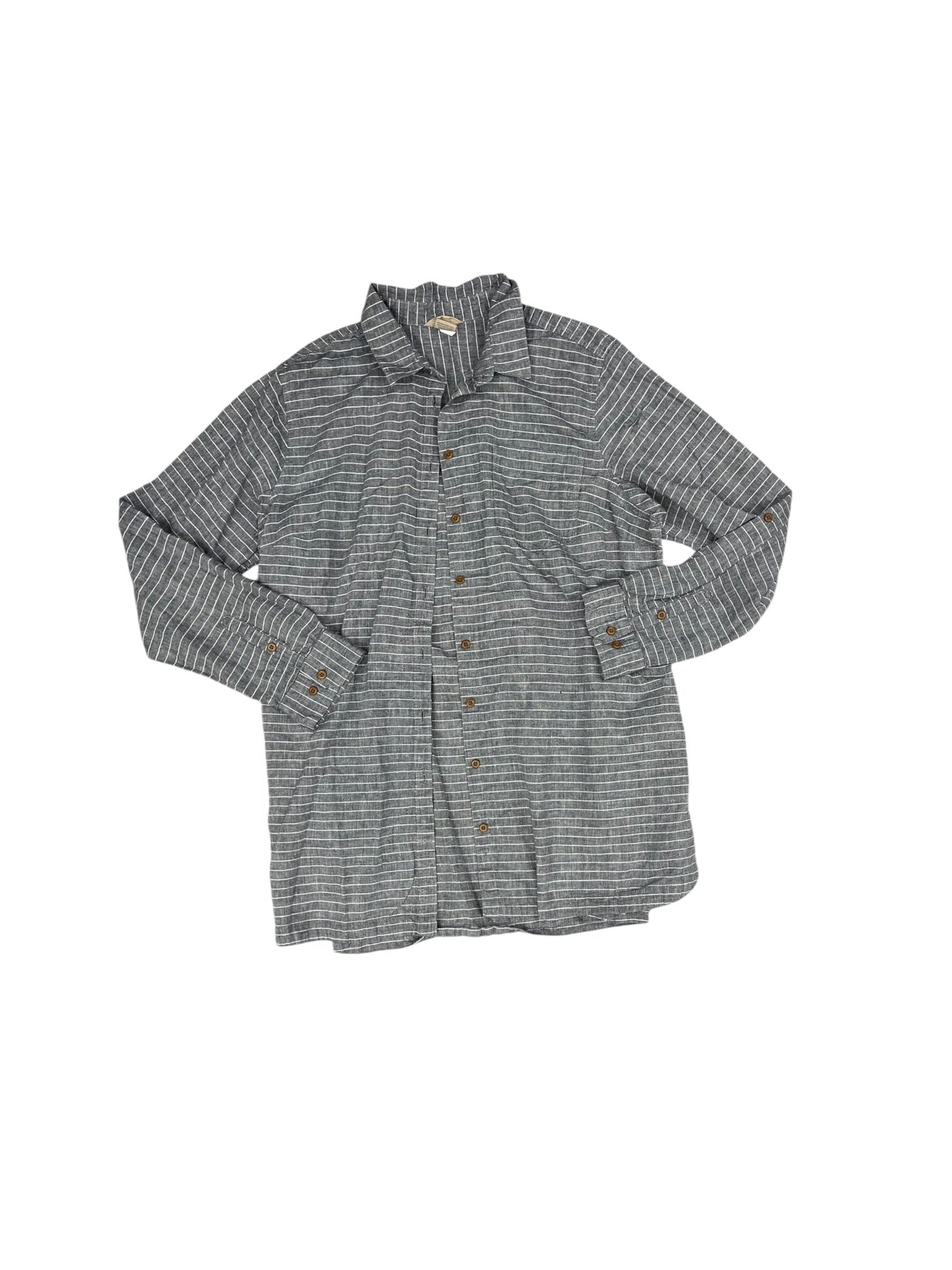 Top Long Sleeve By Duluth Trading In Grey, Size: 2x