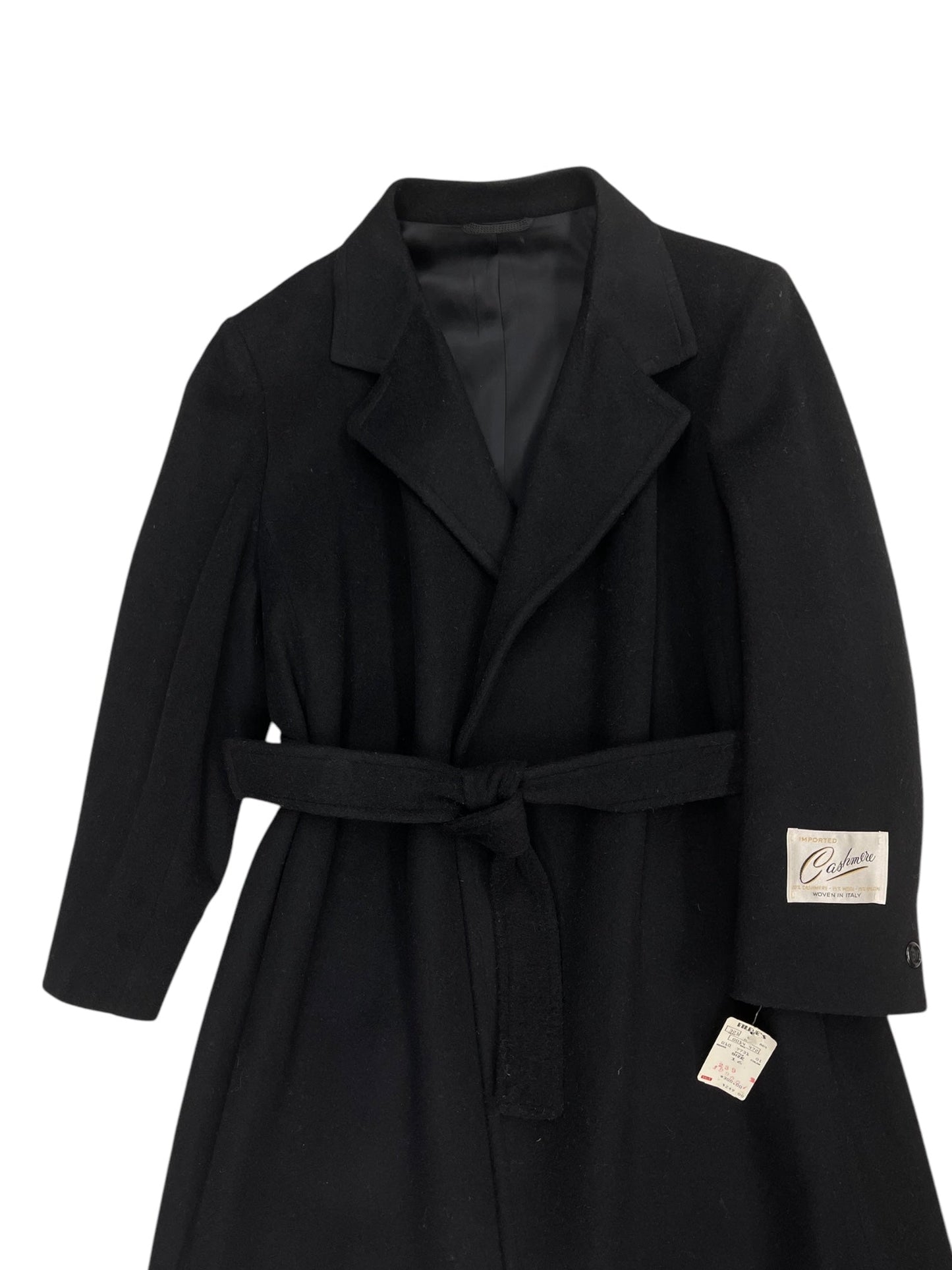 Coat Peacoat By David Baker In Black, Size: 16