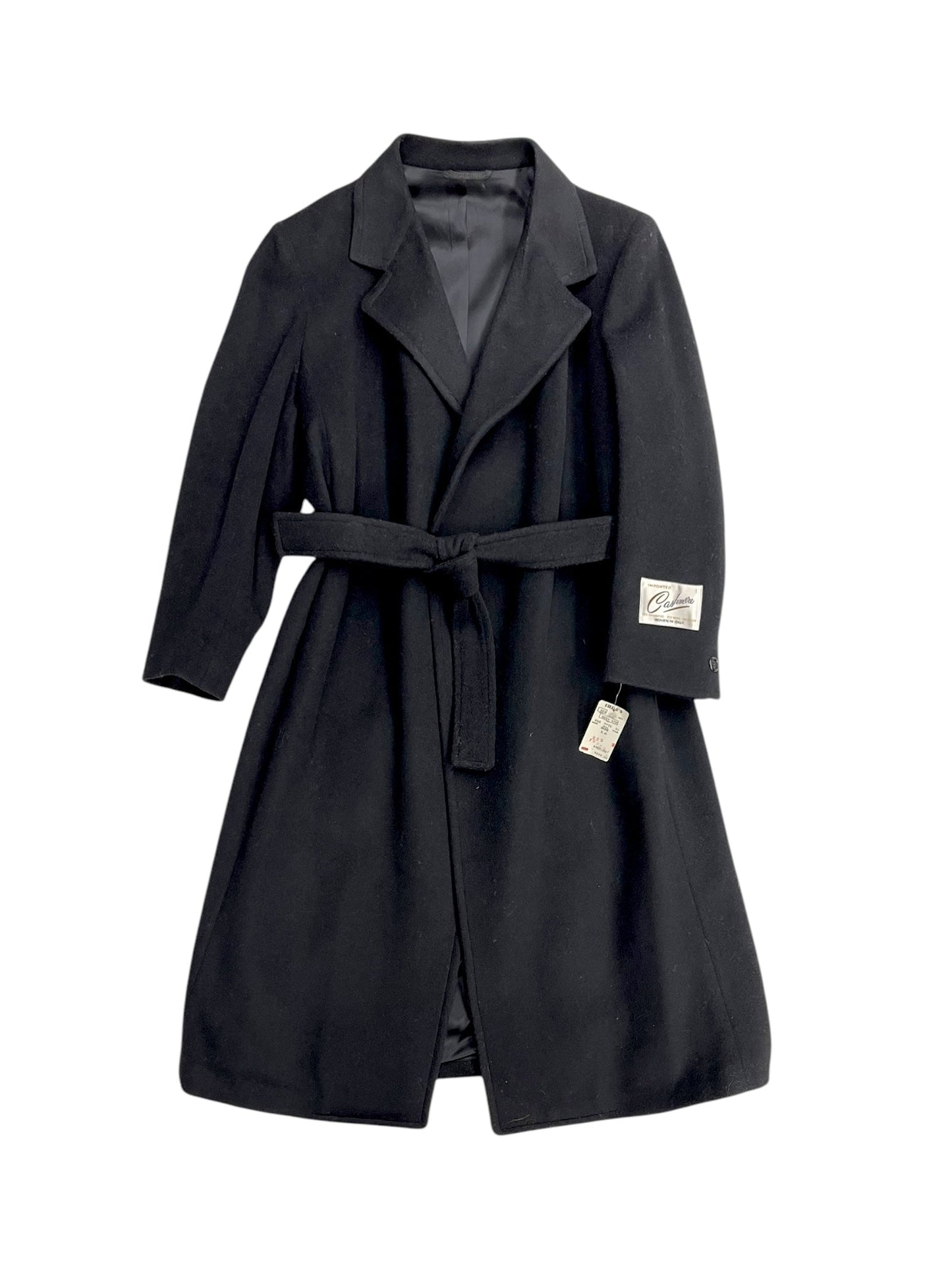 Coat Peacoat By David Baker In Black, Size: 16