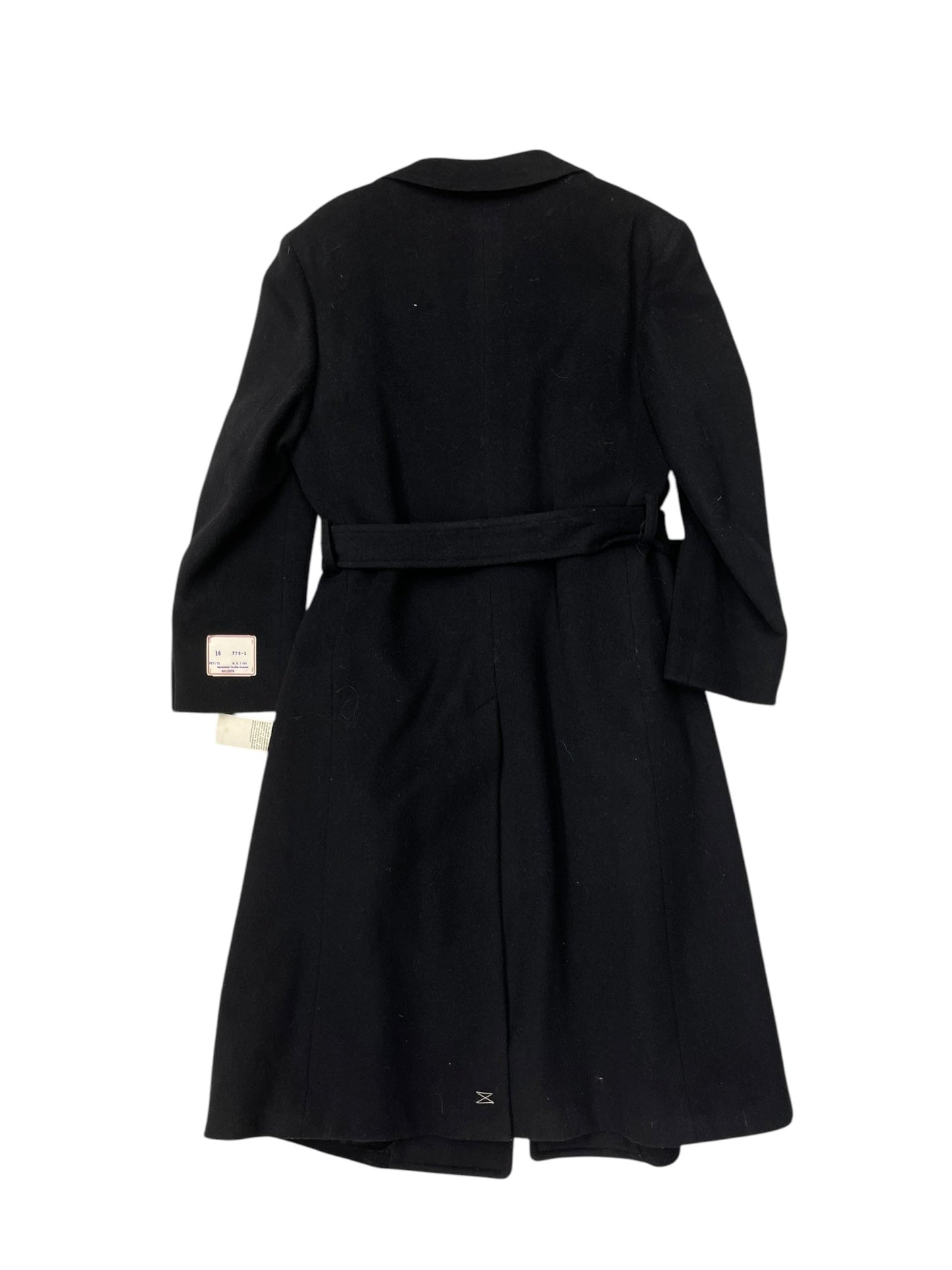 Coat Peacoat By David Baker In Black, Size: 16