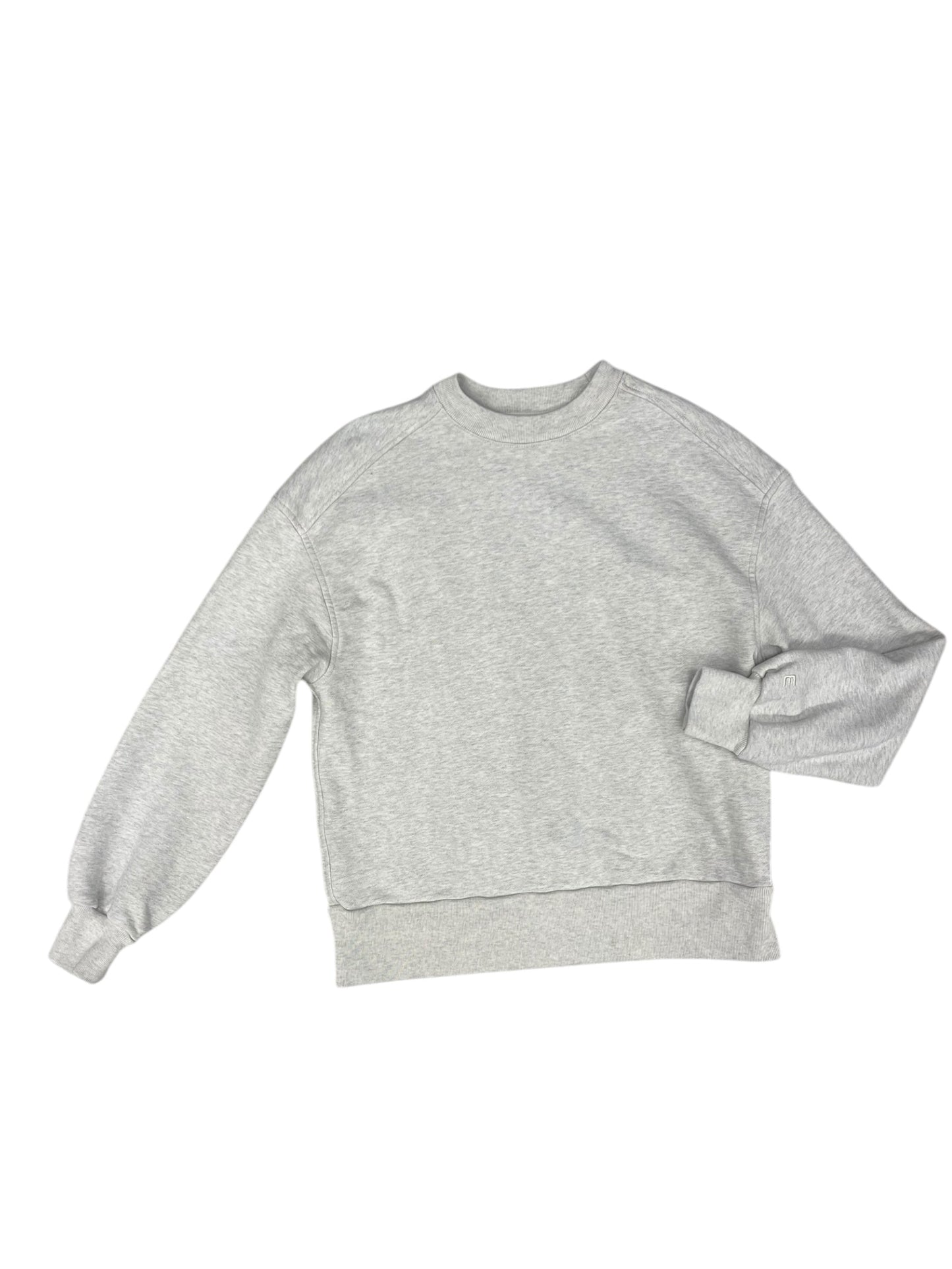 Sweatshirt Crewneck By Everlane In Grey, Size: Xs