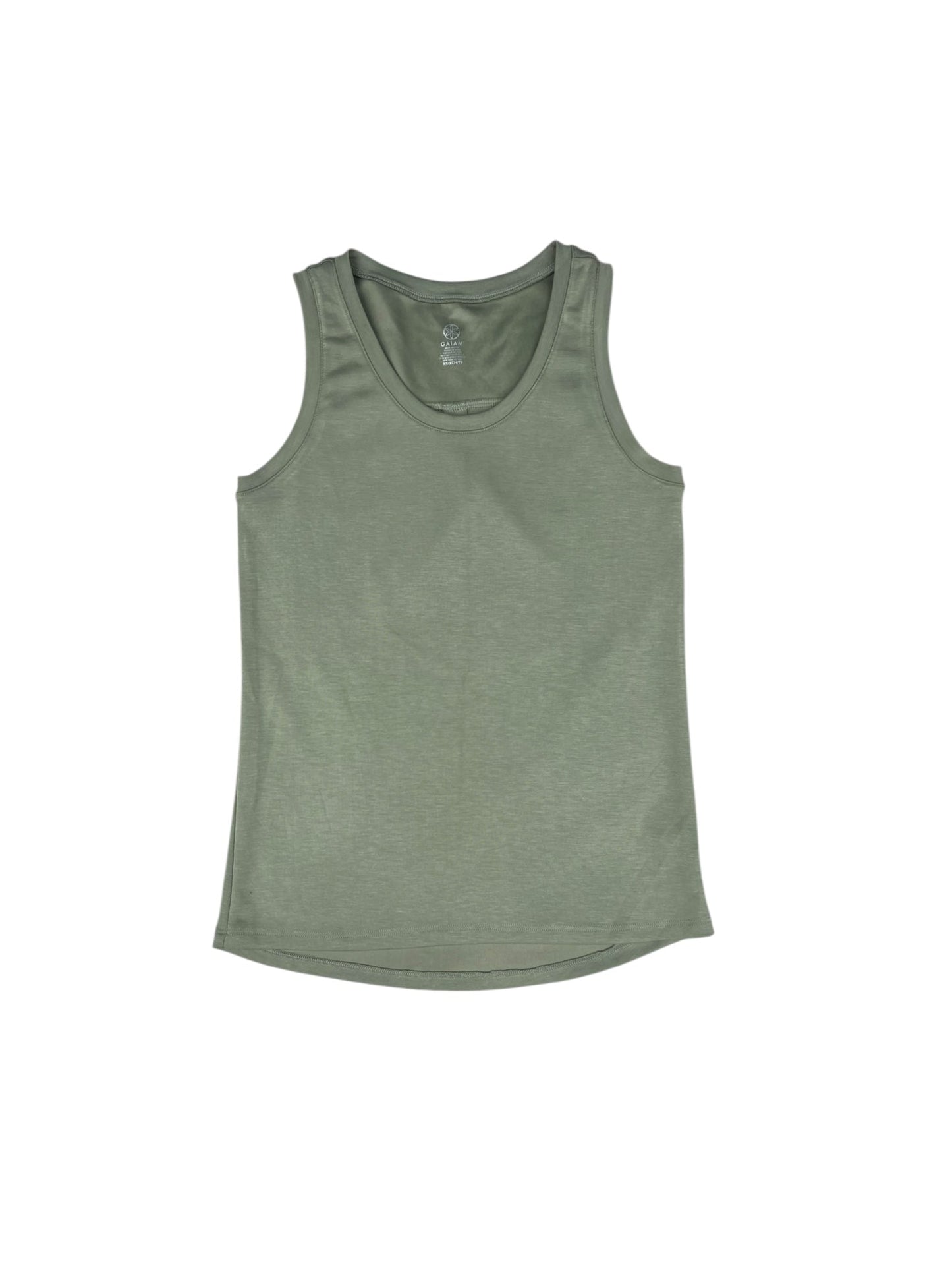 Athletic Tank Top By Gaiam In Green, Size: Xs