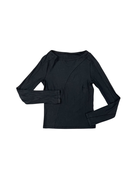 Athletic Top Long Sleeve Crewneck By Lululemon In Black