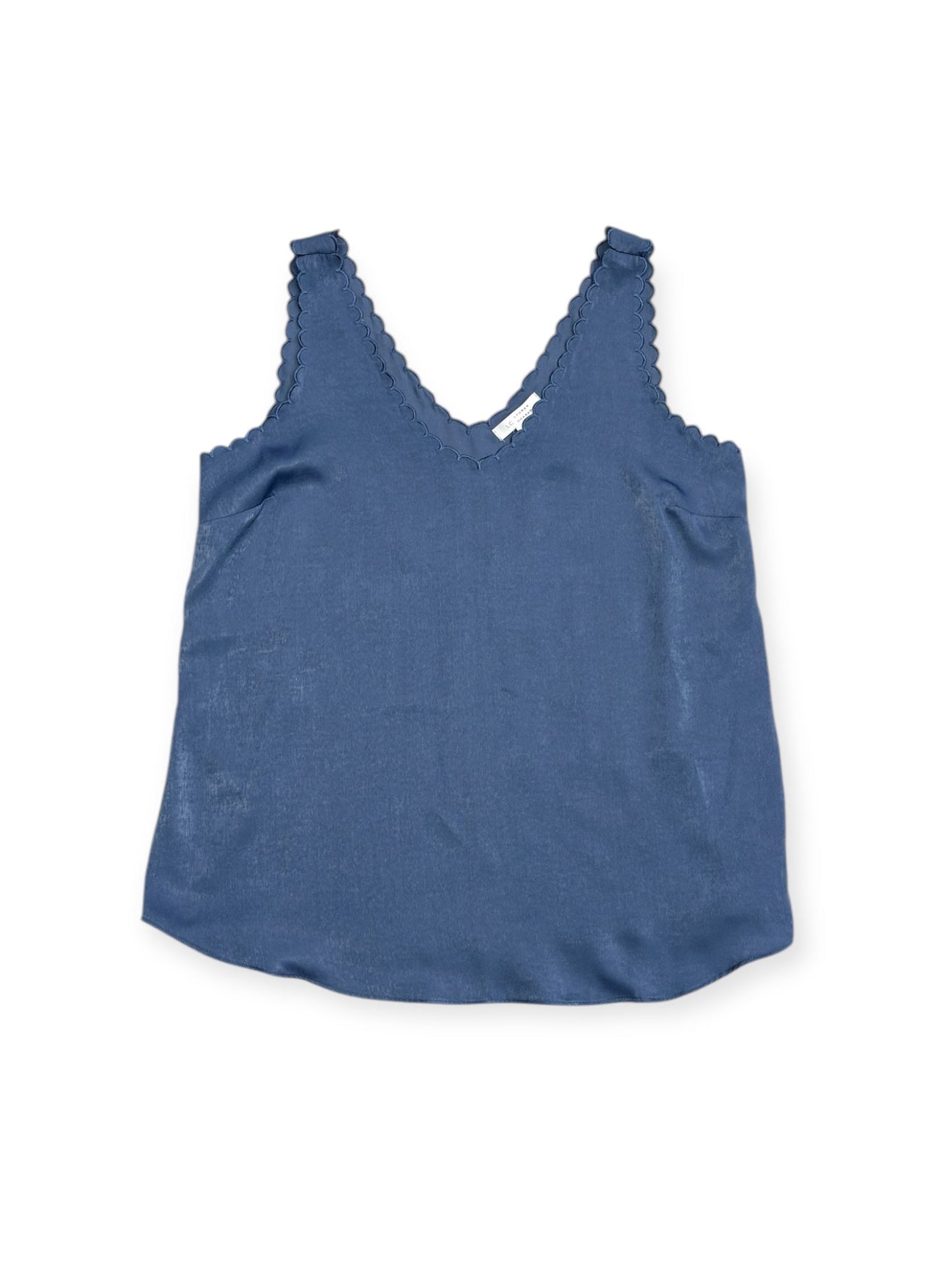 Top Sleeveless By Lc Lauren Conrad In Blue, Size: S