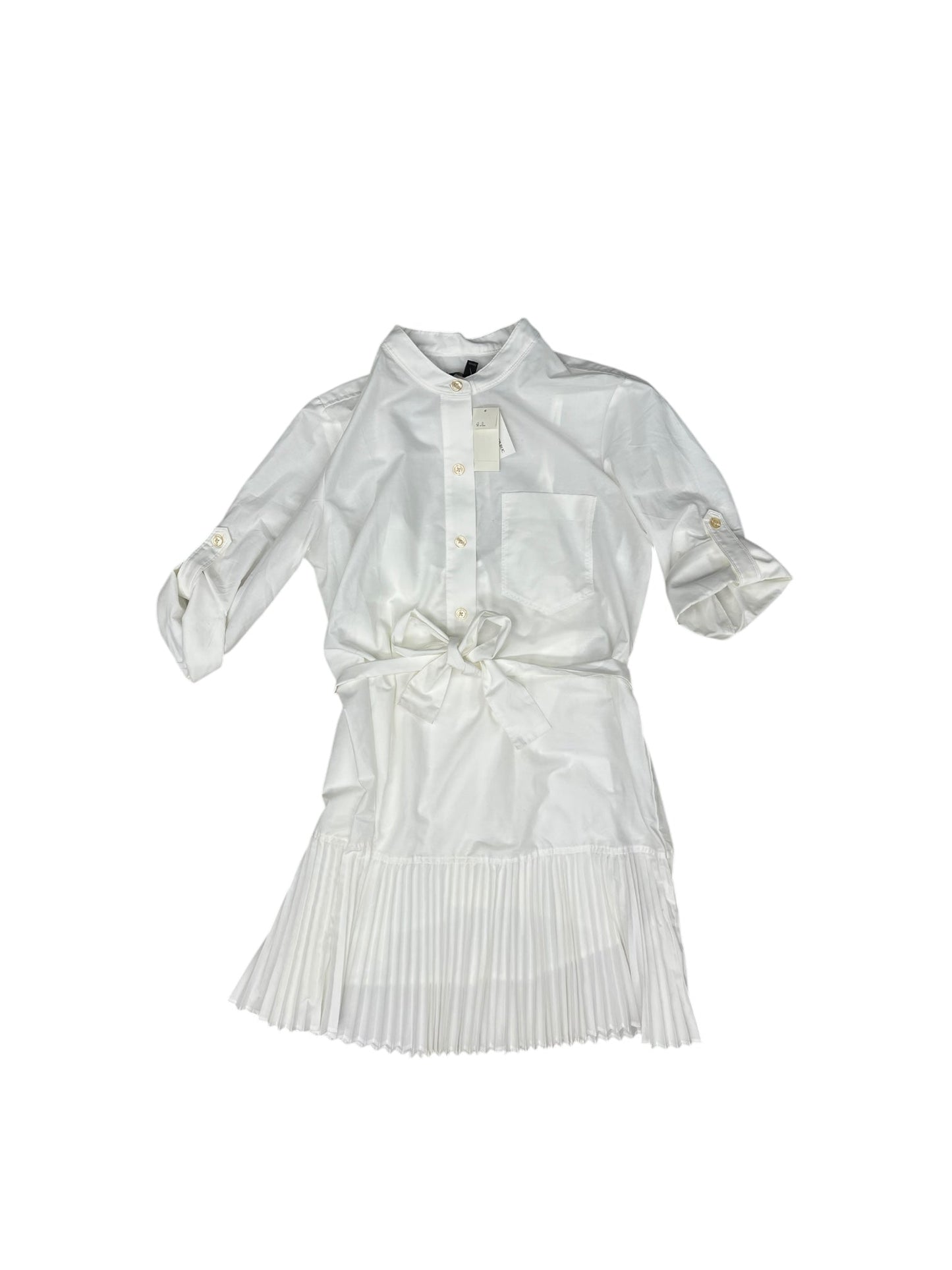 Dress Casual Short By Banana Republic In White, Size: M