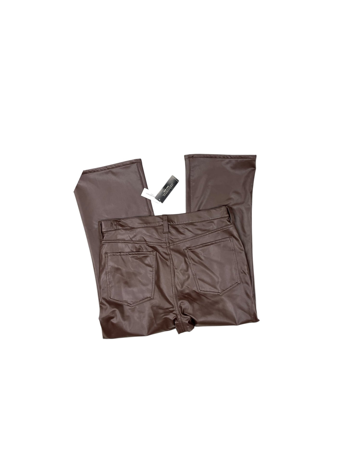 Pants Cropped By Banana Republic In Brown, Size: 14