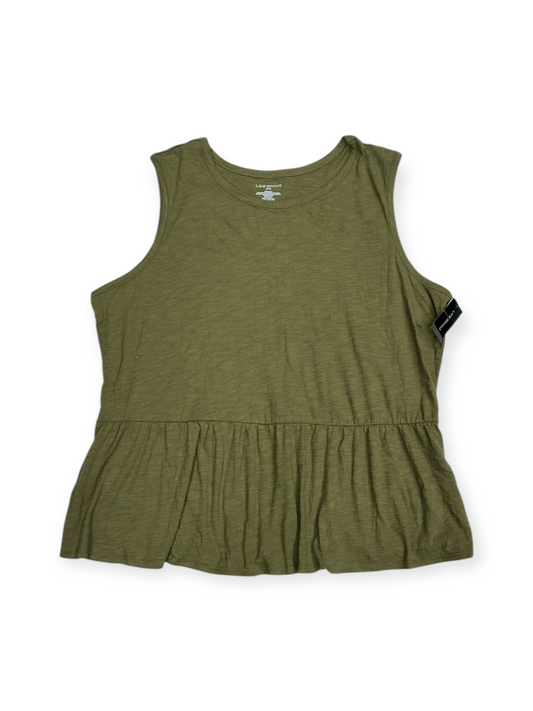 Tank Top By Lane Bryant In Green, Size: 3x