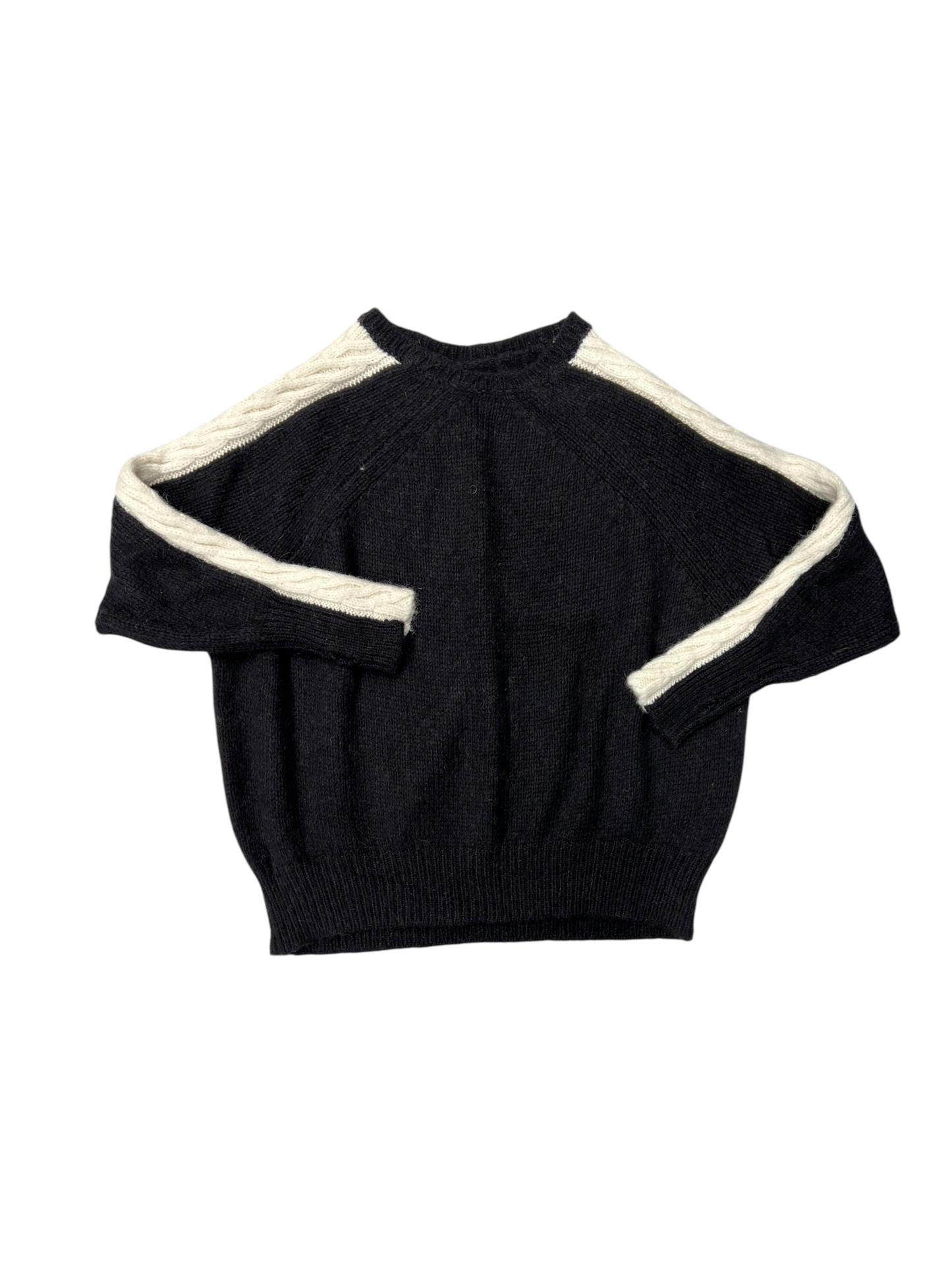 Sweater By Nili Lotan In Black & White, Size: Xs