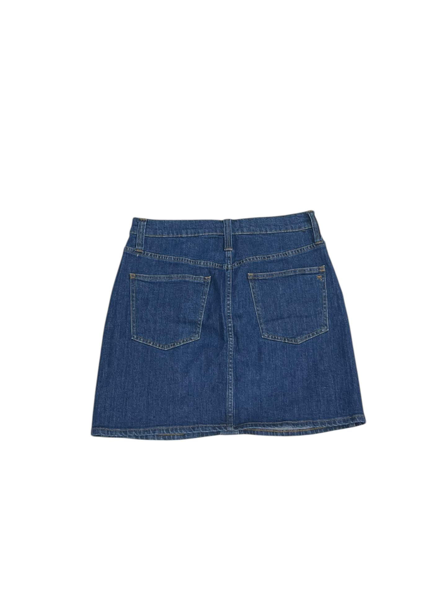 Skirt Mini & Short By Madewell In Blue Denim, Size: 8