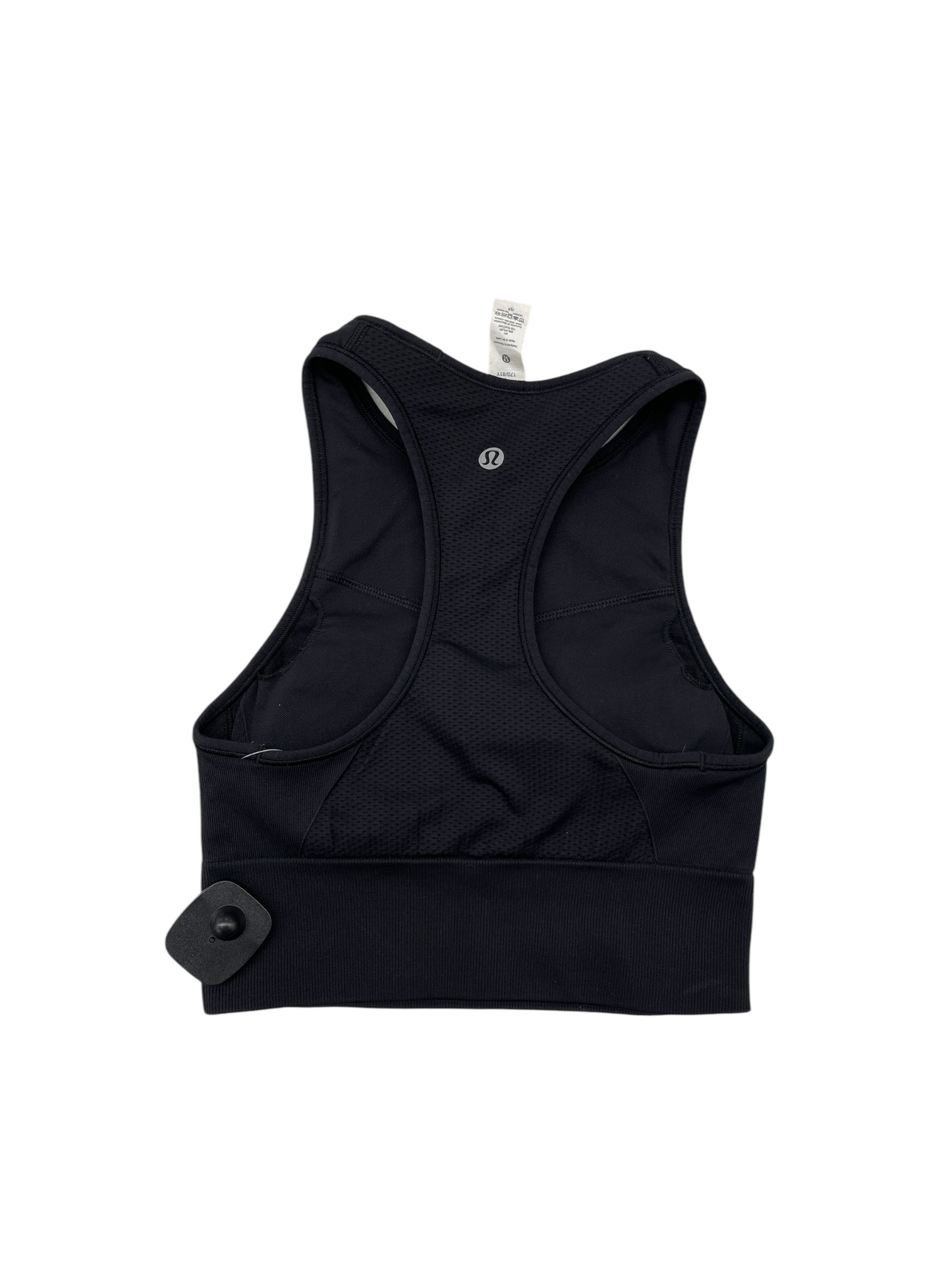 Athletic Bra By Lululemon In Black, Size: 4